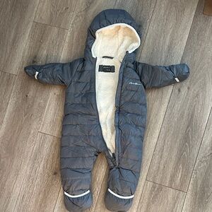 Eddie Bauer Gray Hooded Kids Jacket